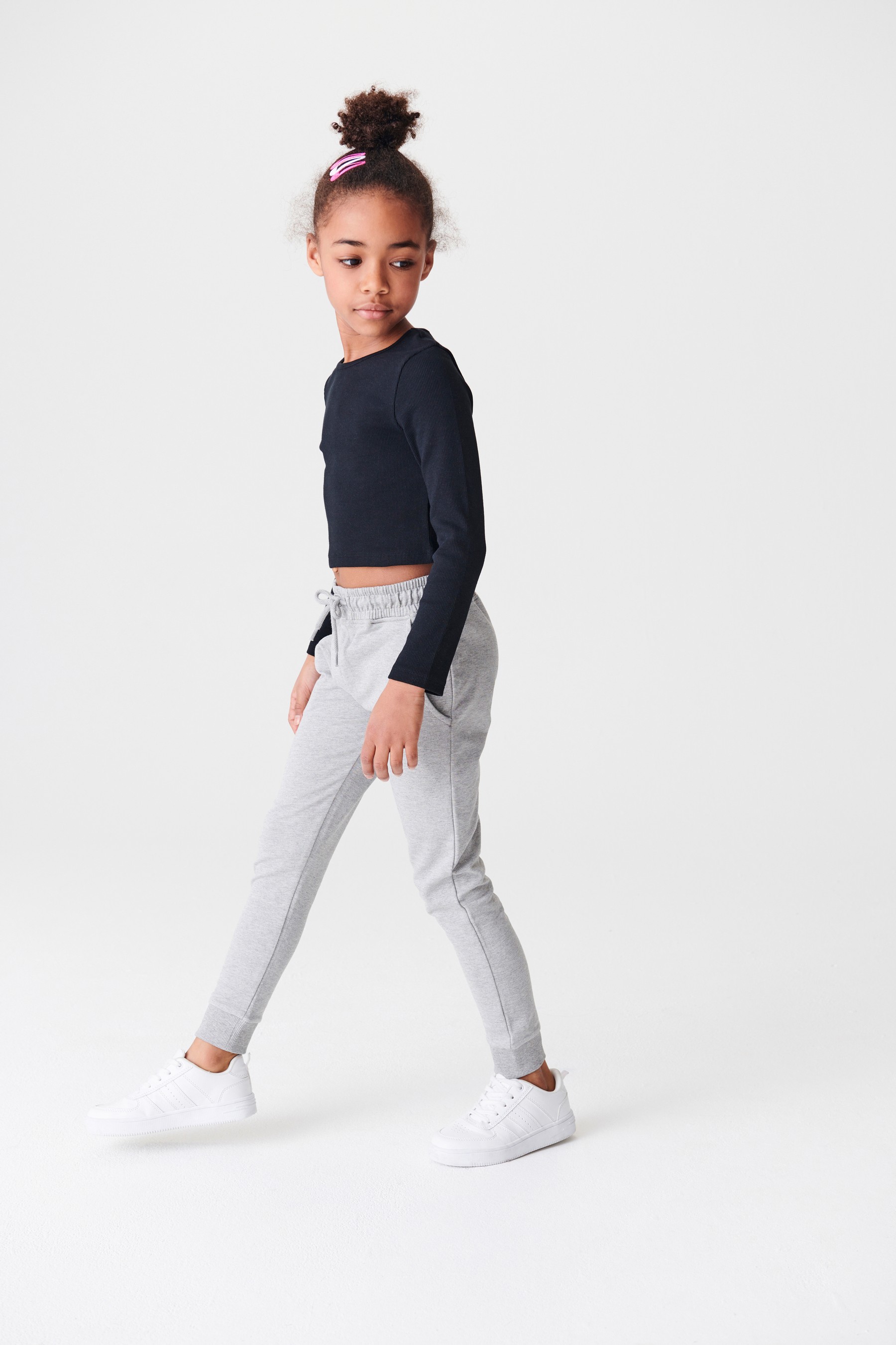 Skinny Fit High Waist Joggers (3-16yrs)