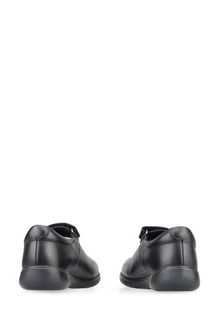 Start Rite Wish Black Leather Pretty School Shoe