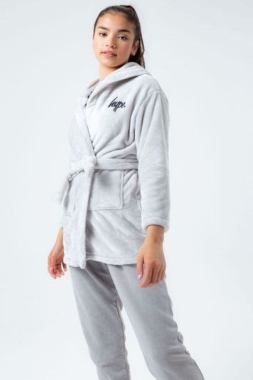 Hype. Kids Grey Marl Robe