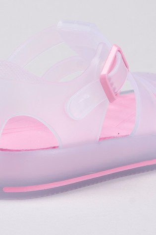 Igor Clear Tenis Mc White/Pink Sandals