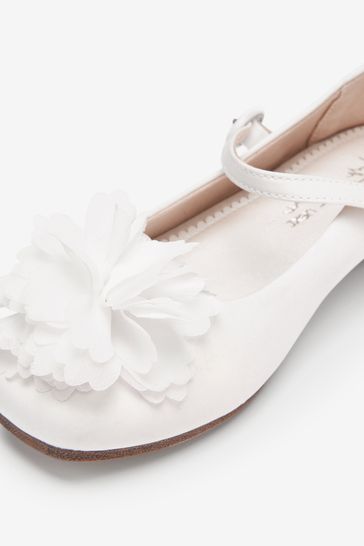 Stain Resistant Satin Corsage Occasion Mary Jane Shoes