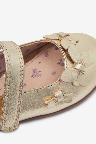 Butterfly Mary Jane Shoes Wide Fit (G)