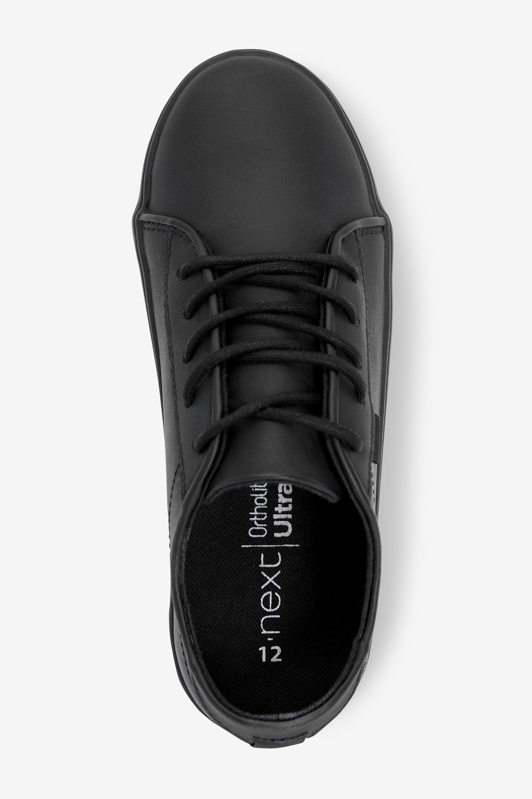 Leather Lace-Up Shoes