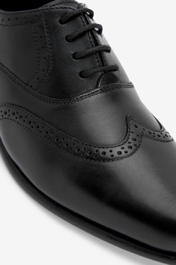 School Leather Oxford Brogues