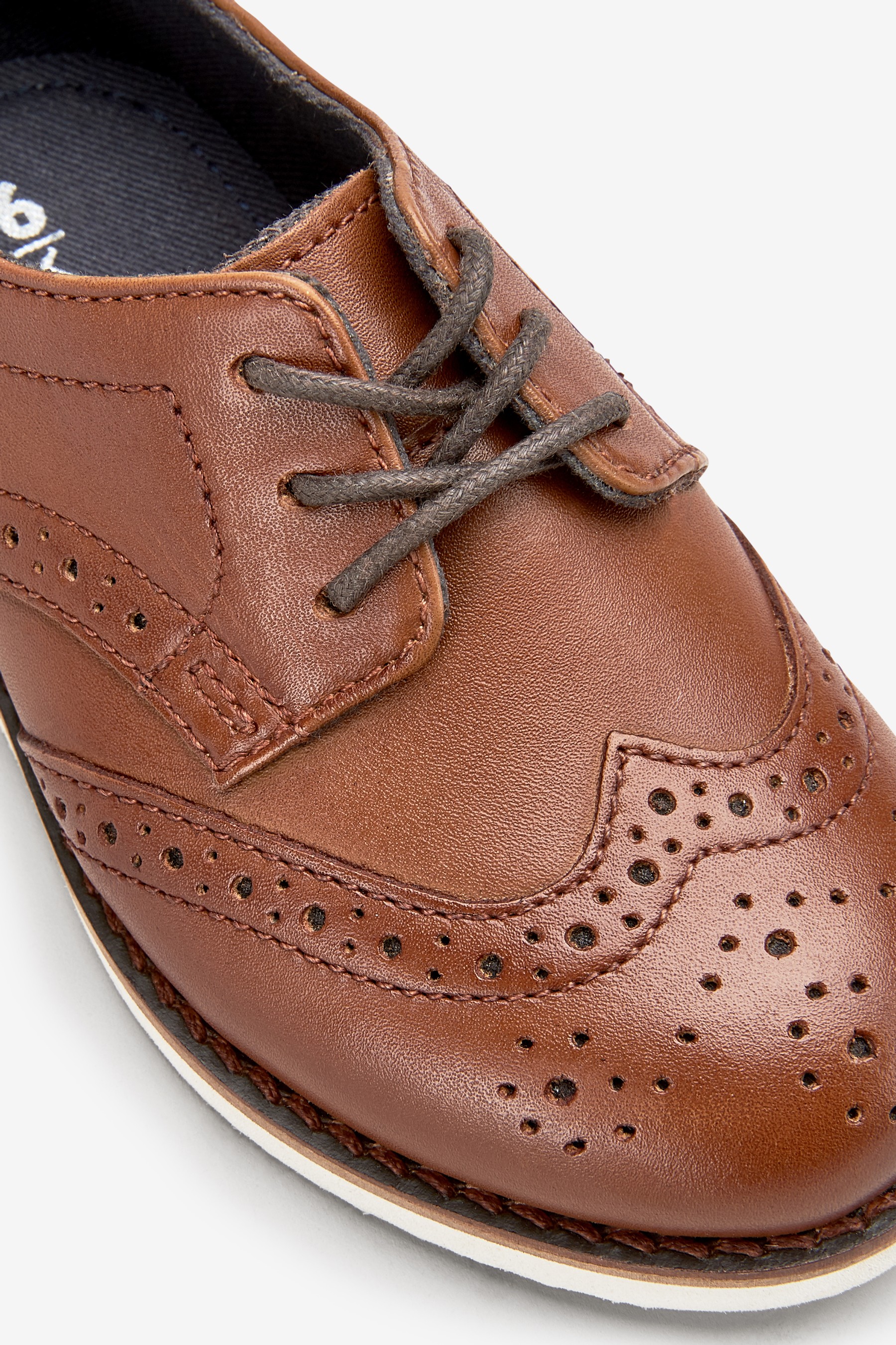 Leather Brogues Standard Fit (F)