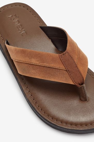 Leather Flip Flops