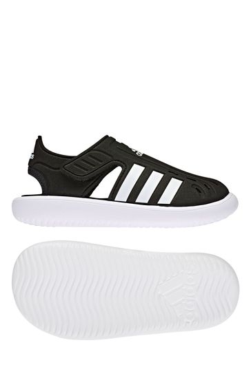 adidas Junior Black Adilette Sandals