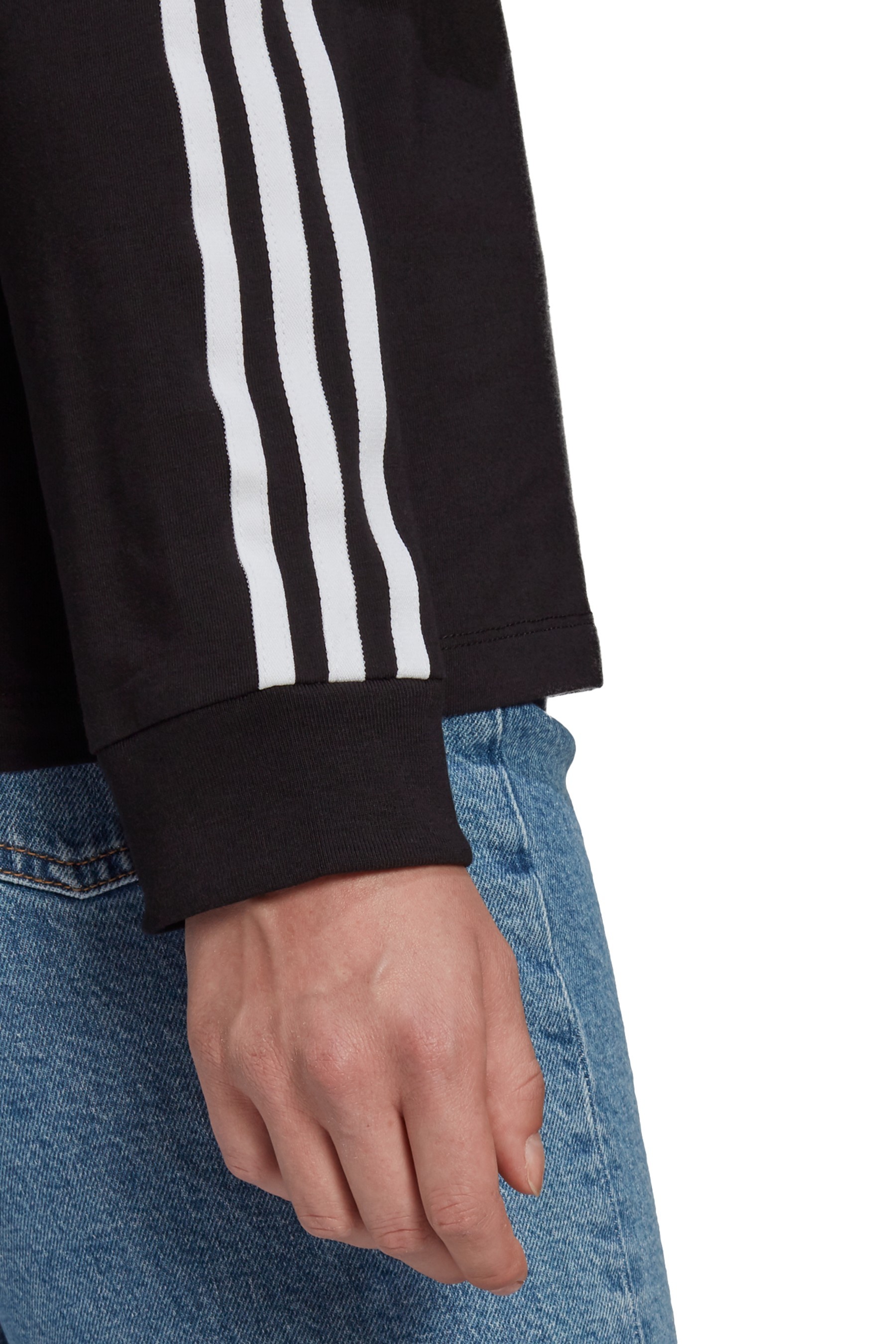 adidas Originals 3 Stripe Long Sleeved T-Shirt