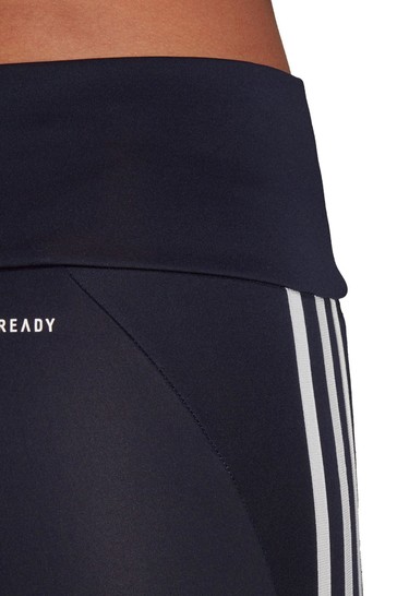 adidas 3 Stripe High Rise 7/8 Leggings