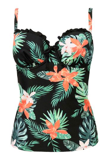 Pour Moi Miami Brights Underwired Lightly Padded Tankini