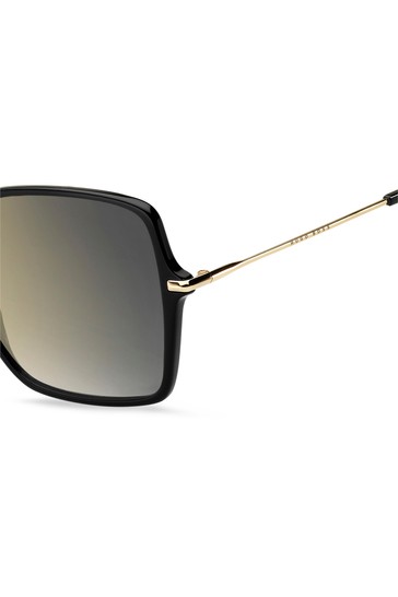 BOSS Oversized Black Sunglasses