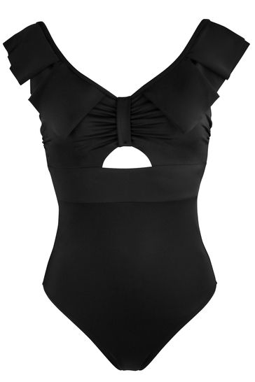 Pour Moi Space Frill Non Wired Swimsuit