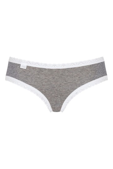 Sloggi 24/7 Weekend White Multi Hipster Briefs 3 Pack