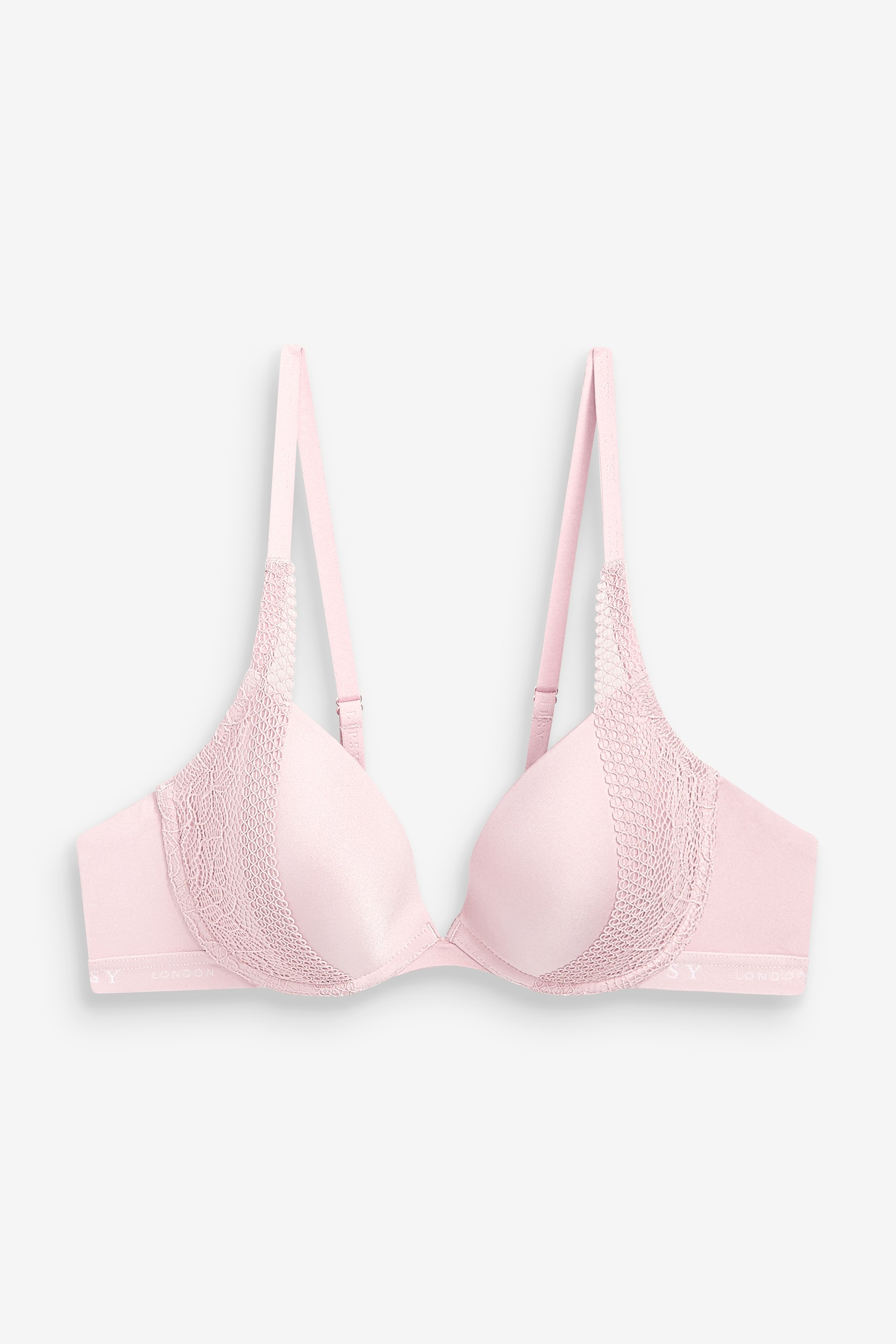 Lipsy Lace Lightly Padded Plunge Bra