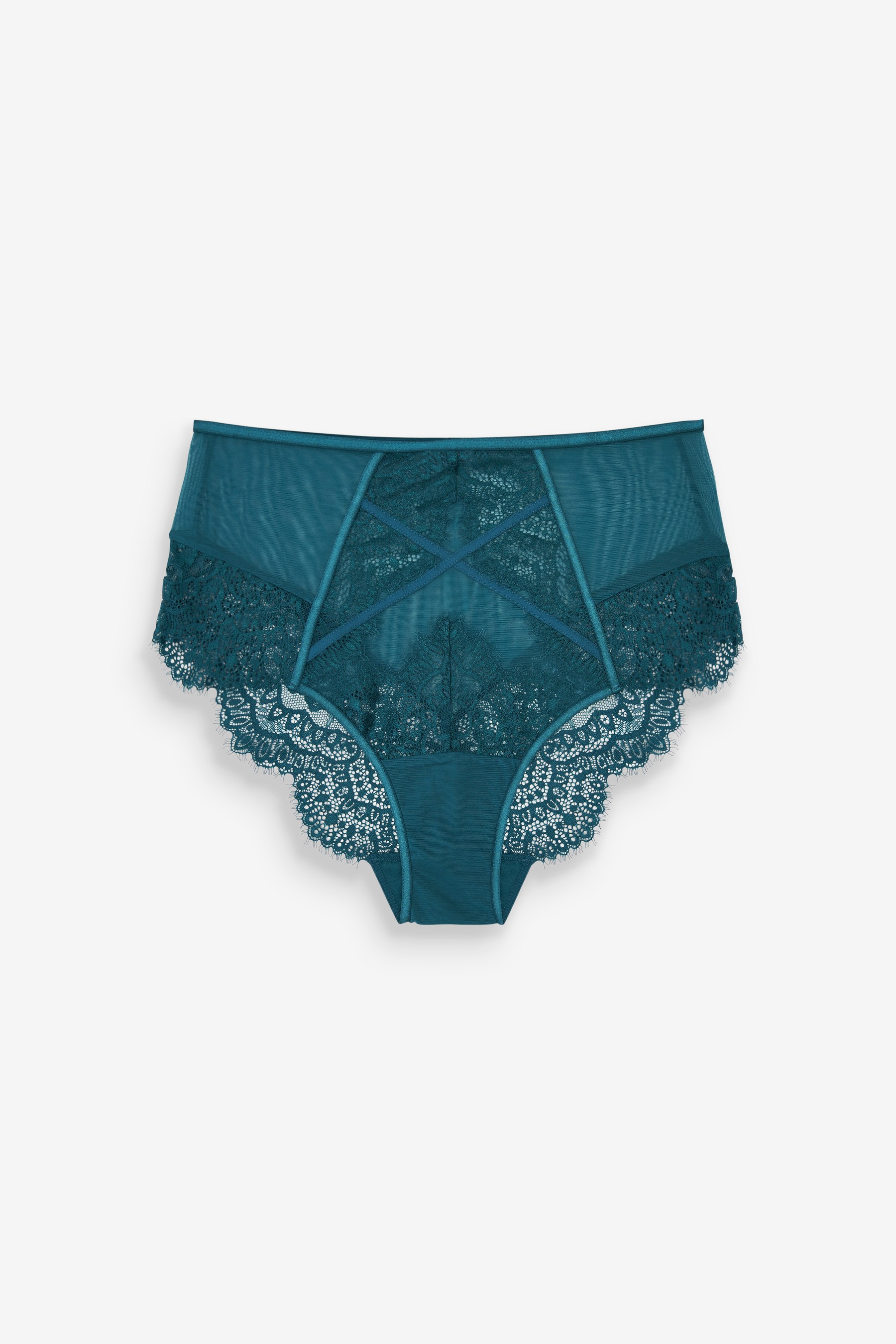 Lace Knickers High Rise