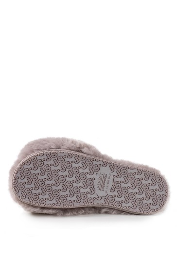 Just Sheepskin Lily Open Toe Slider Slipper