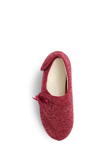 Pavers Red Fully Adjustable Slippers