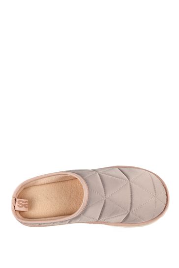 Totes Ladies Quilted  Mule Slippers