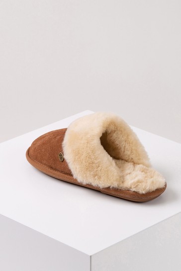 Just Sheepskin Ladies Duchess Sheepskin Slipper