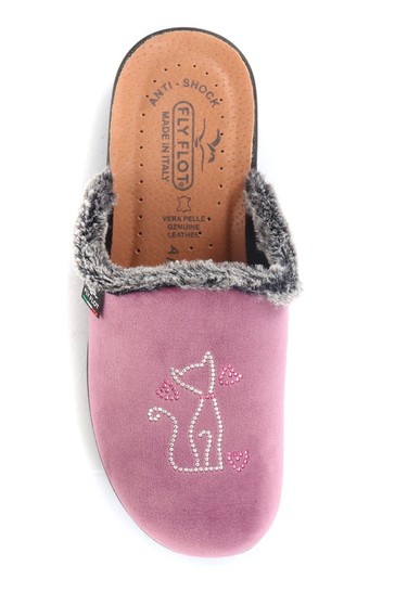 Fly Flot Ladies Cat Slippers