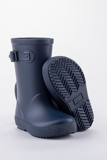 Igor Navy Blue Splash Euri Wellies