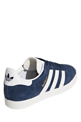 adidas Originals Navy/White Gazelle Trainers