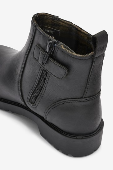 Waterproof Leather Chelsea Boots