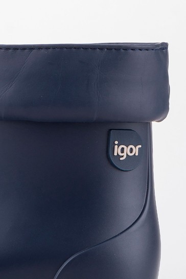 Igor Navy Bimbi Euri Ankle Wellies