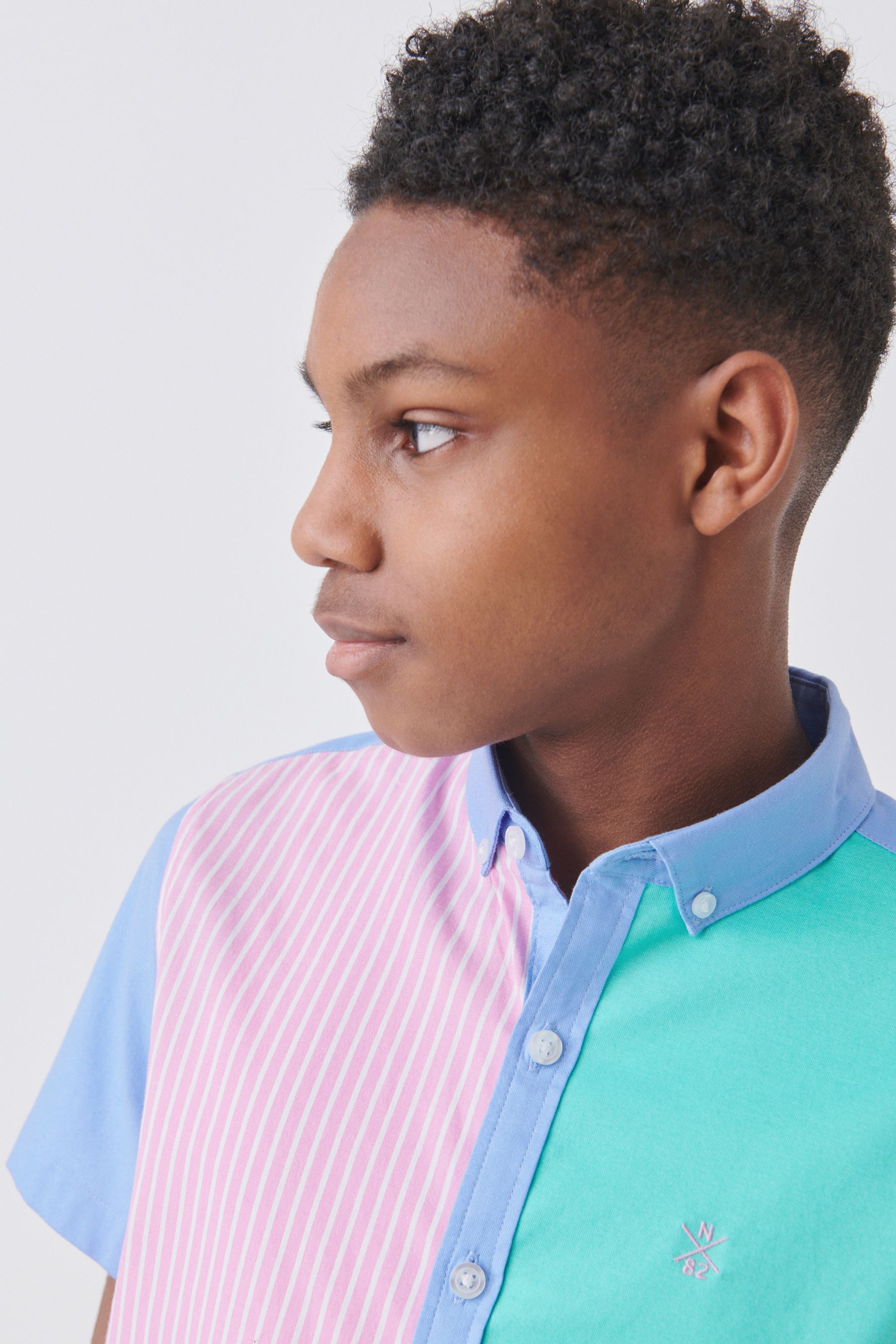 Oxford Shirt (3-16yrs) Short Sleeve