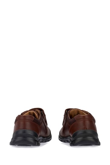 Start-Rite Engineer Brown Leather Double Strap Shoes