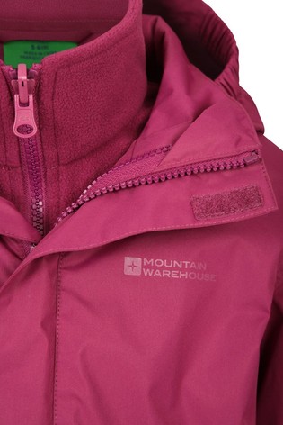 Mountain Warehouse Fell Kids 3 In 1 Water Resistant Jacket