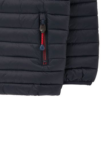 Joules Blue Cairn Showerproof Recycled Packable Padded Jacket