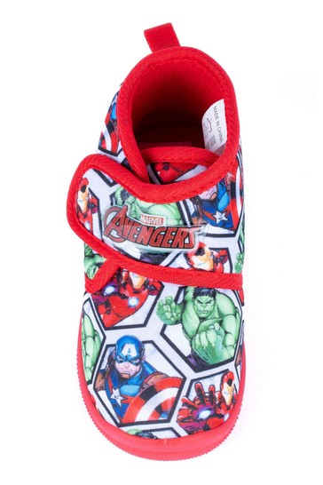 Lunar Red Marvel Avengers Slippers