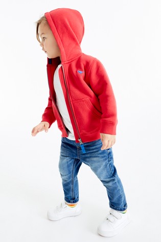 Essential Zip Through Hoodie (3mths-7yrs)