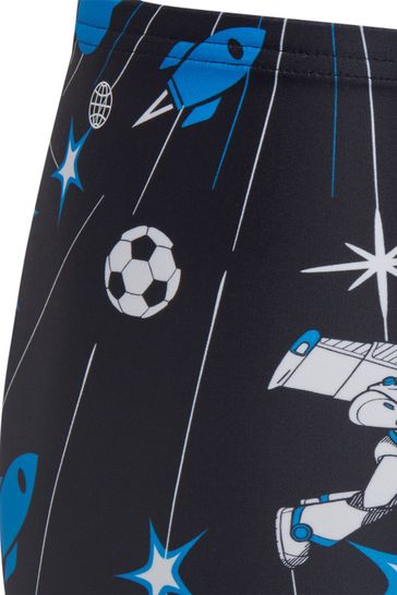 adidas Boys Black Disney Swim Shorts