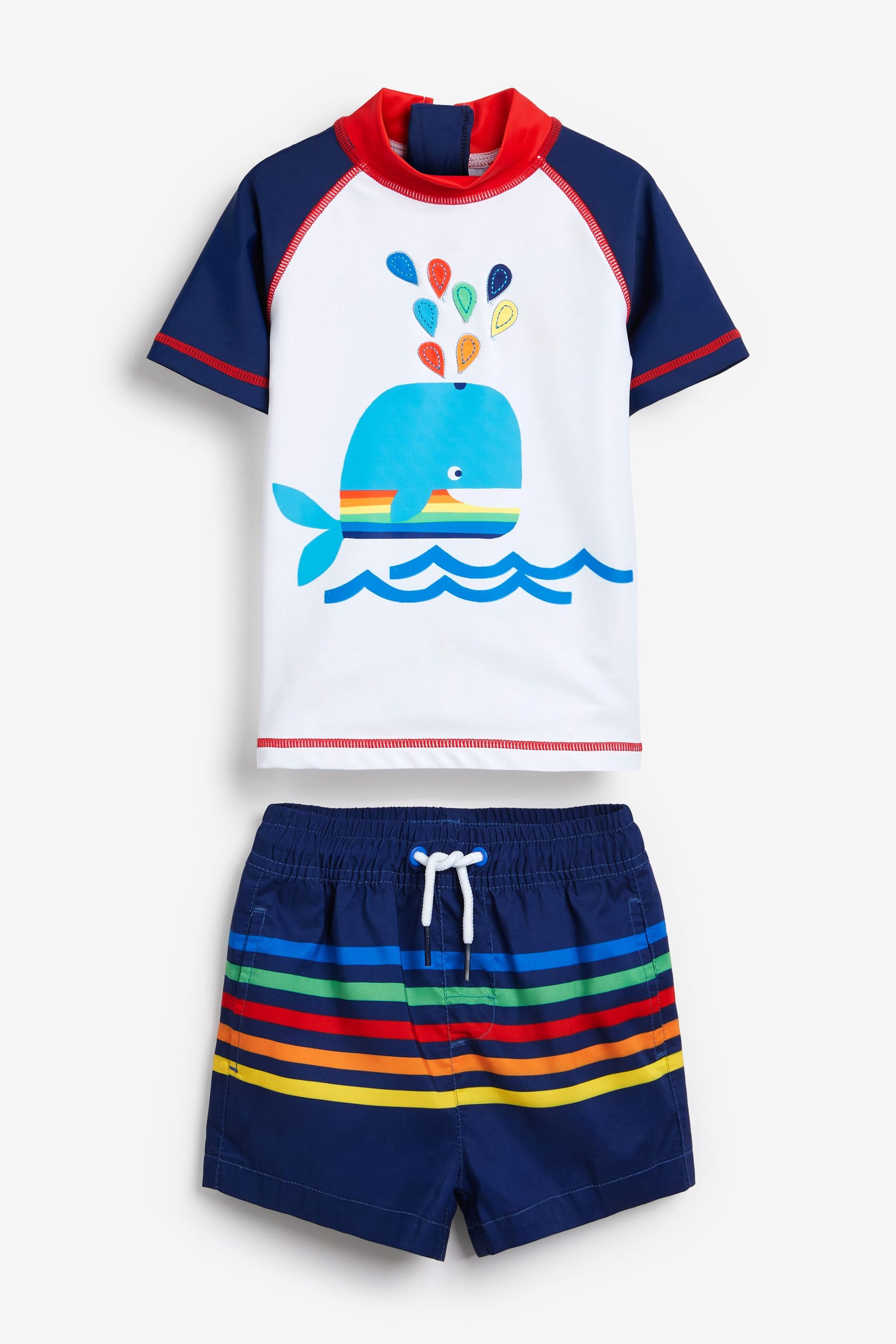 2 Piece Rash Vest And Shorts Set (3mths-7yrs)