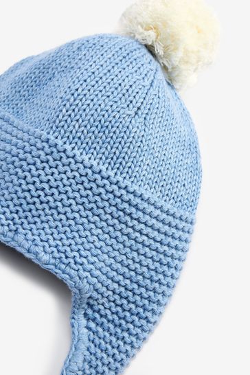 The Little Tailor Mid Blue Trapper Hat