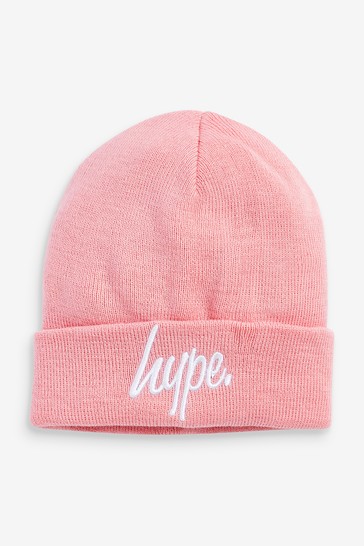 Hype. Script Beanie Hat And Gloves Set