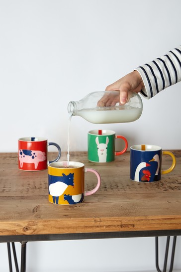 Joules Llama Mug