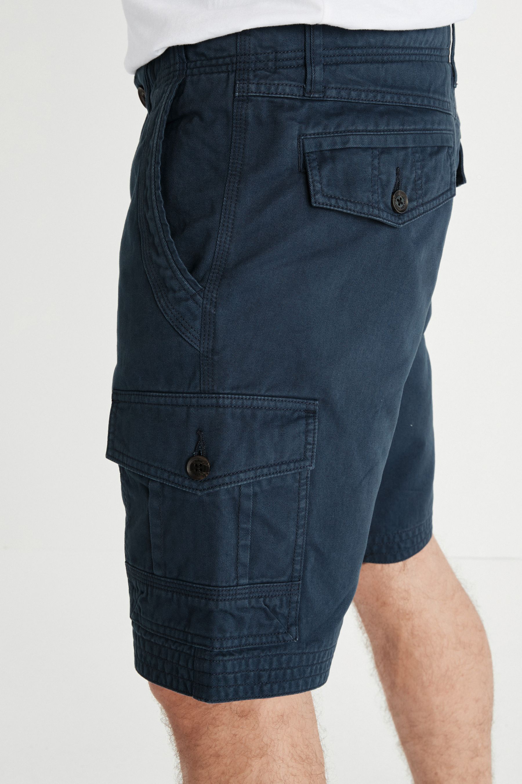 Premium Laundered Cargo Shorts Regular Length