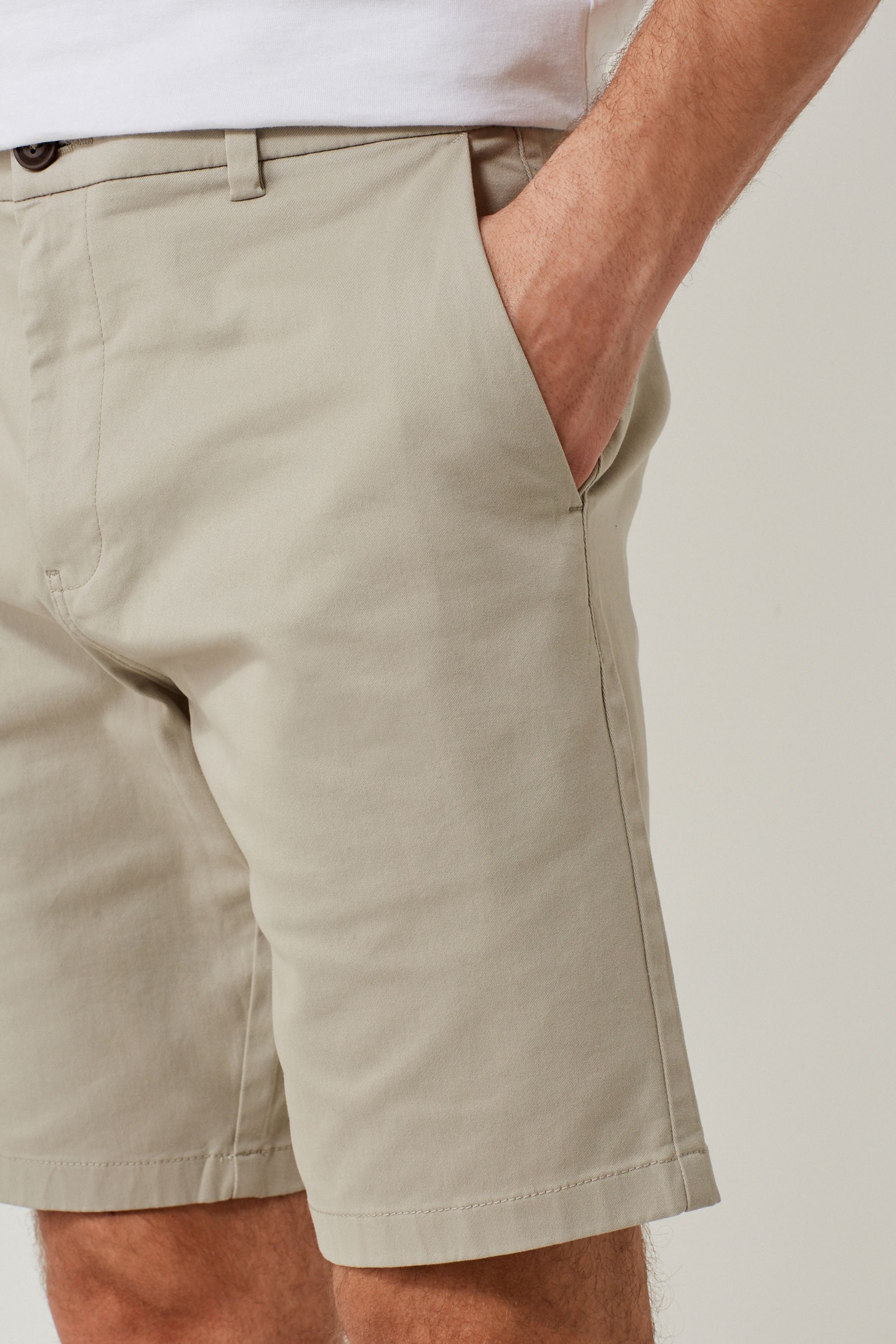 Stretch Chino Shorts Straight Fit