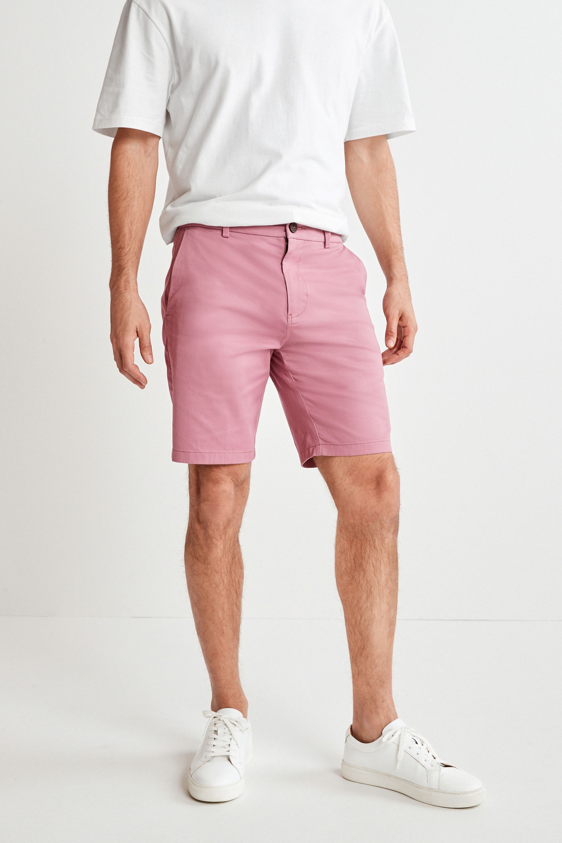 Stretch Chino Shorts Straight Fit