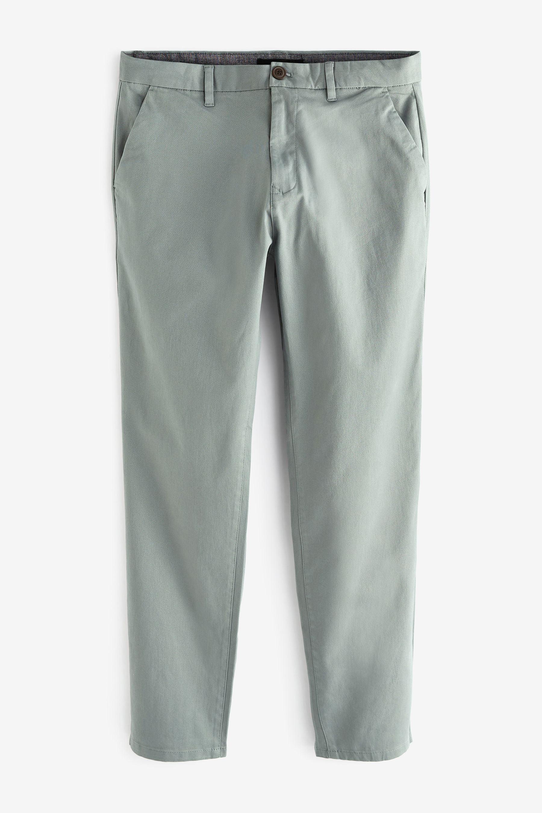 Stretch Chino Trousers Straight Fit