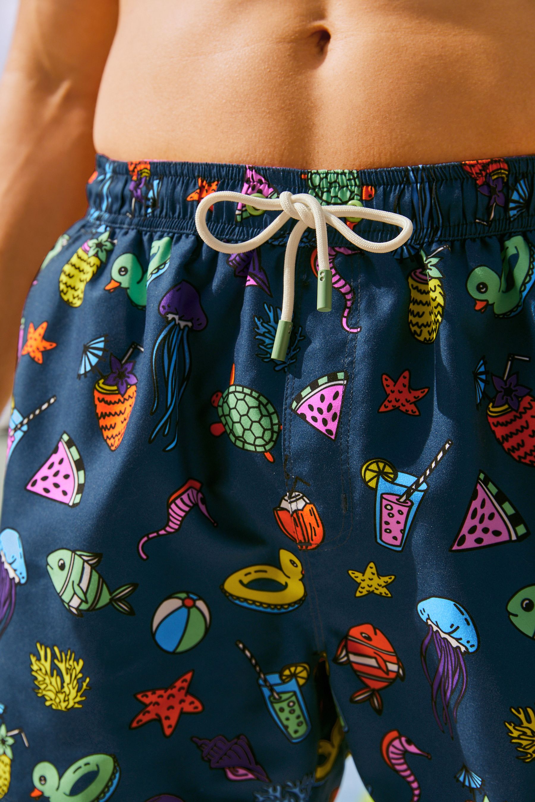 Printed Swim Shorts