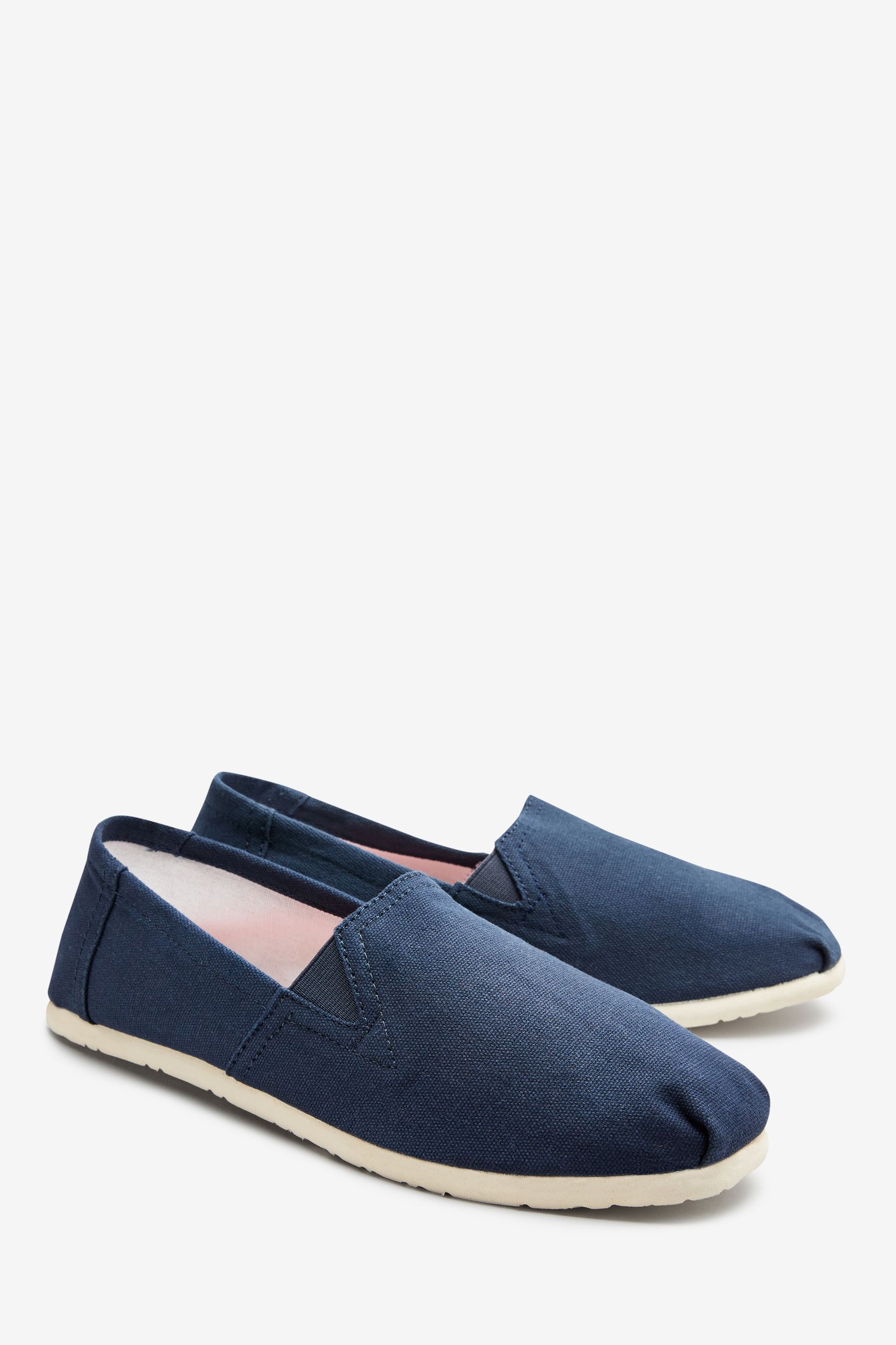 Canvas A-Line Slip-Ons