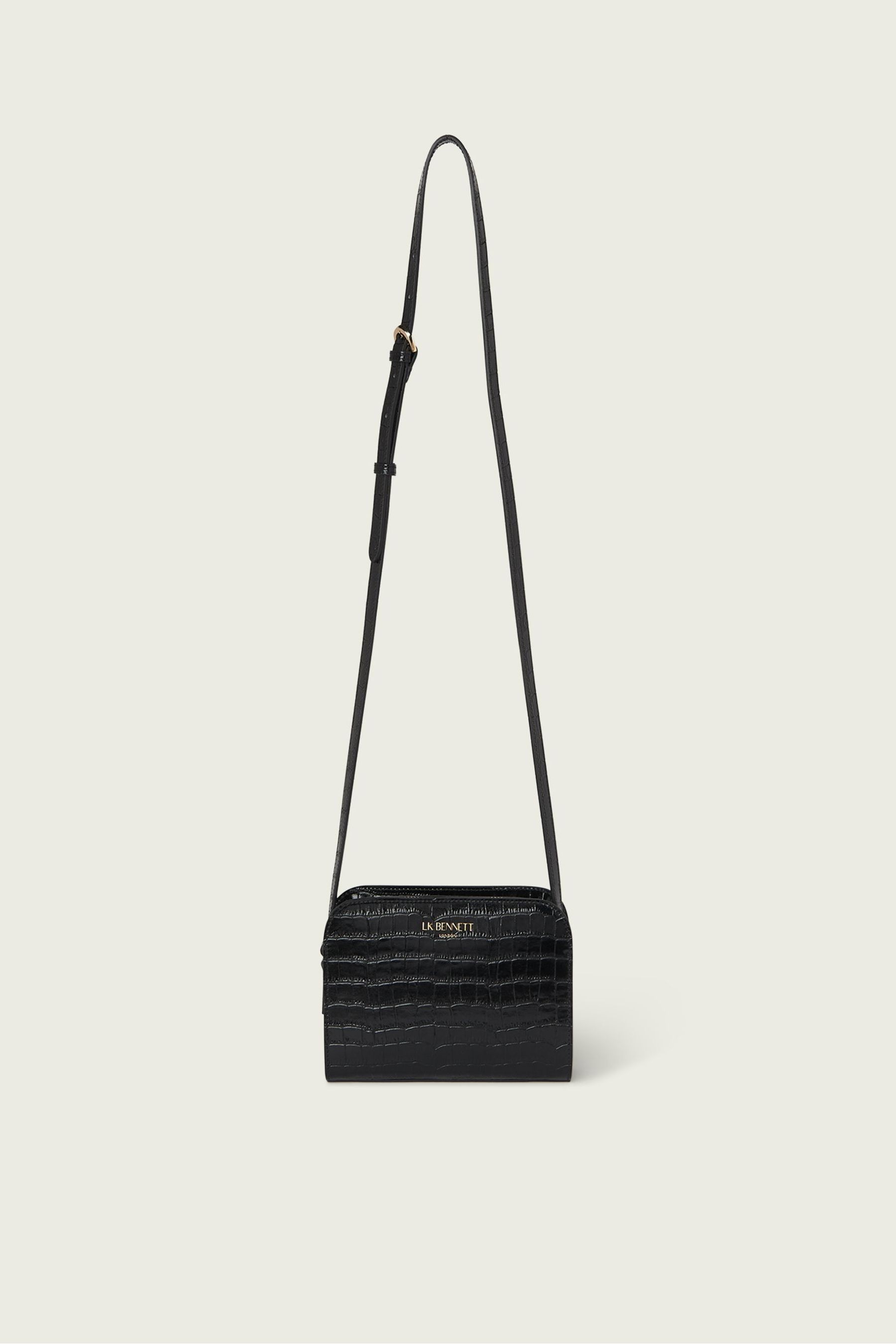 L.K.Bennett Black Marie Cross-Body Bag