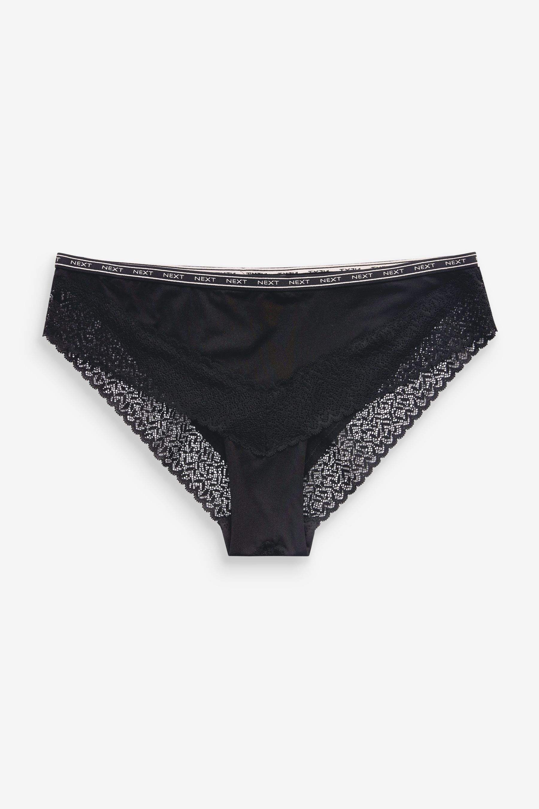 Logo Mesh Knickers 2 Pack Brazilian