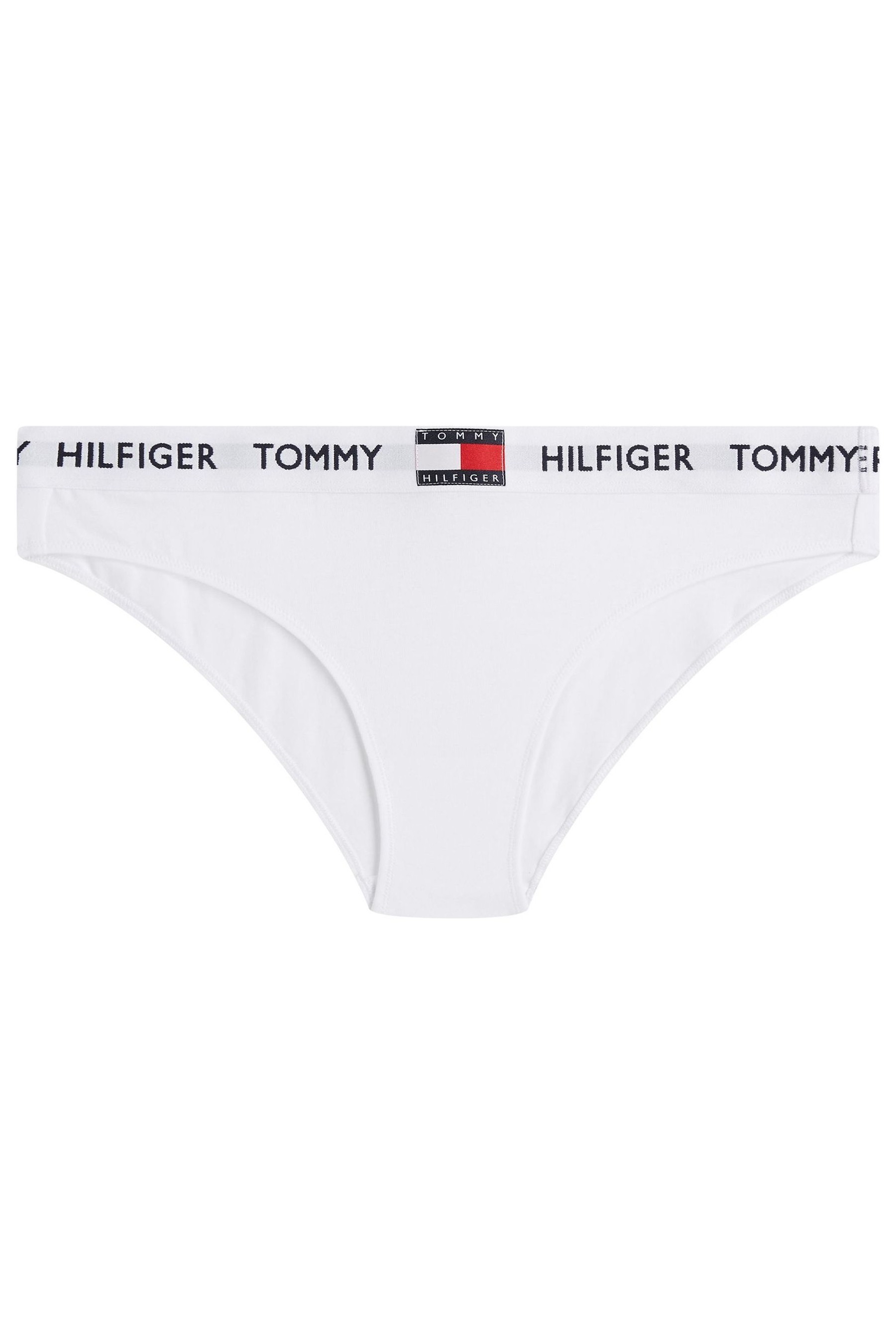 ملابس داخلية بيكيني قطن 85 أبيض من Tommy Hilfiger