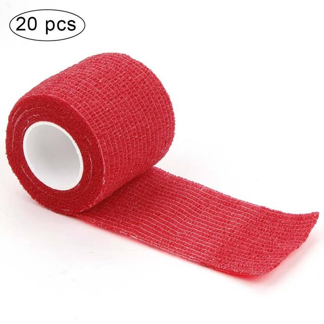 1/6/10/20pcs Disposable Tattoo Bandage Self Adhesive Elastic Bandage Handle With Tube Tighten Permanent Makeup Accessories