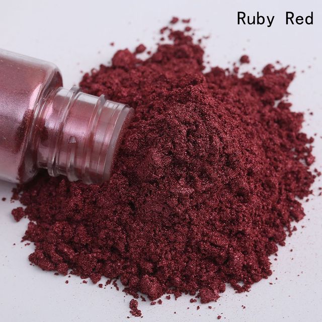 Colorful pearl mica pigment powder for nails glitter art, soap making epoxy resin eyeshadow lipstick car paint